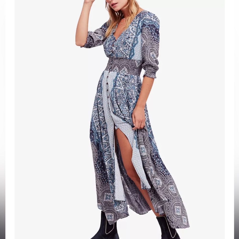 Free People Mexicali Rose Maxi Dress
